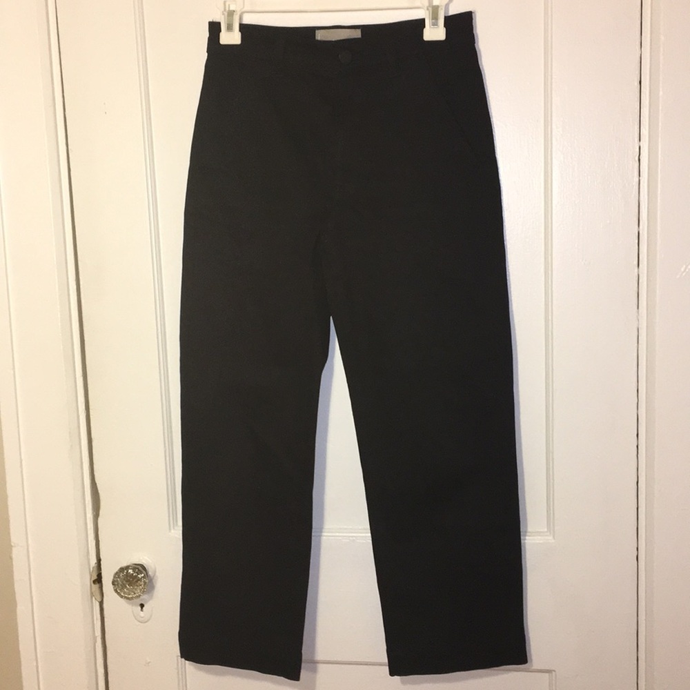 Everlane Straight Leg Crop Black 0 Short EUC